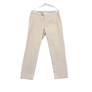 Brax Evans Chino Pants Mens 34x30** Beige Stretch Modern Fit Business‎ Casual